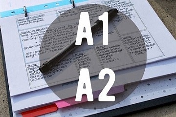 Уровни владения английским языком А1-А2